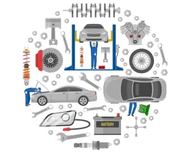 vehicles spare parts