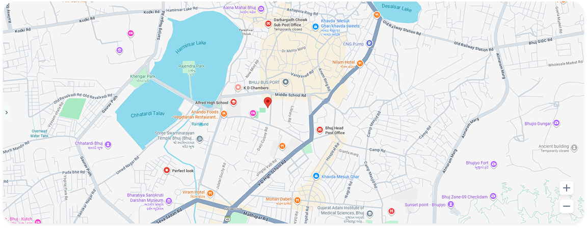 NDH Group location map — Bhuj, Kutch